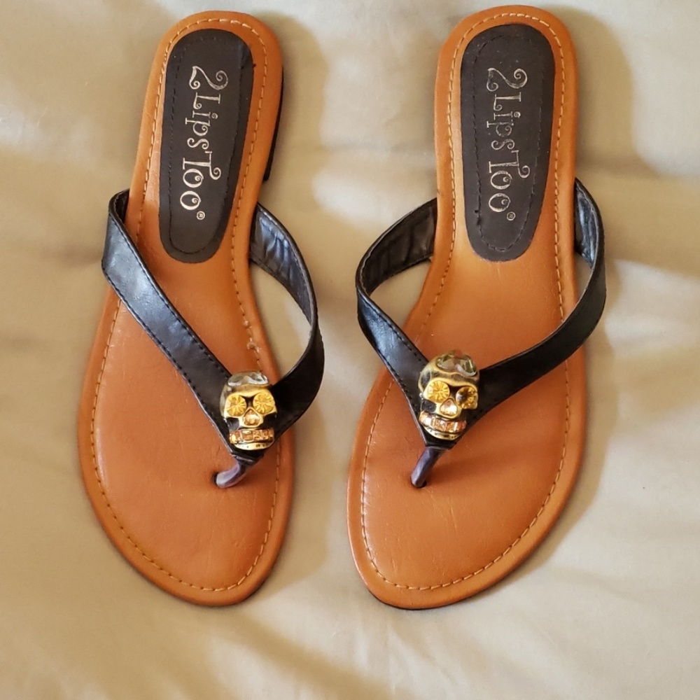 Skull Sandals